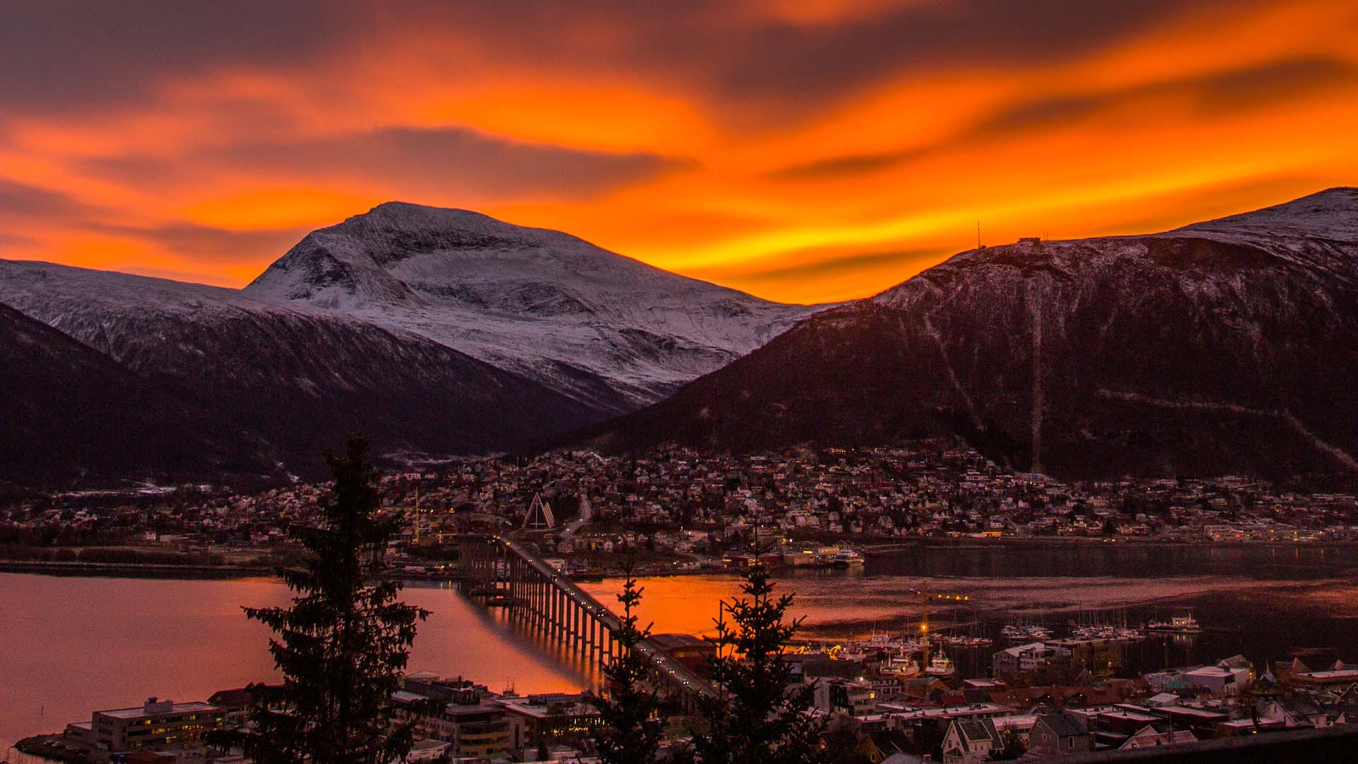 Solnedgang, Tromsø, Solseilet, Thon Eiendom