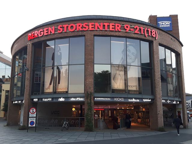 Fasade Bergen Storsenter