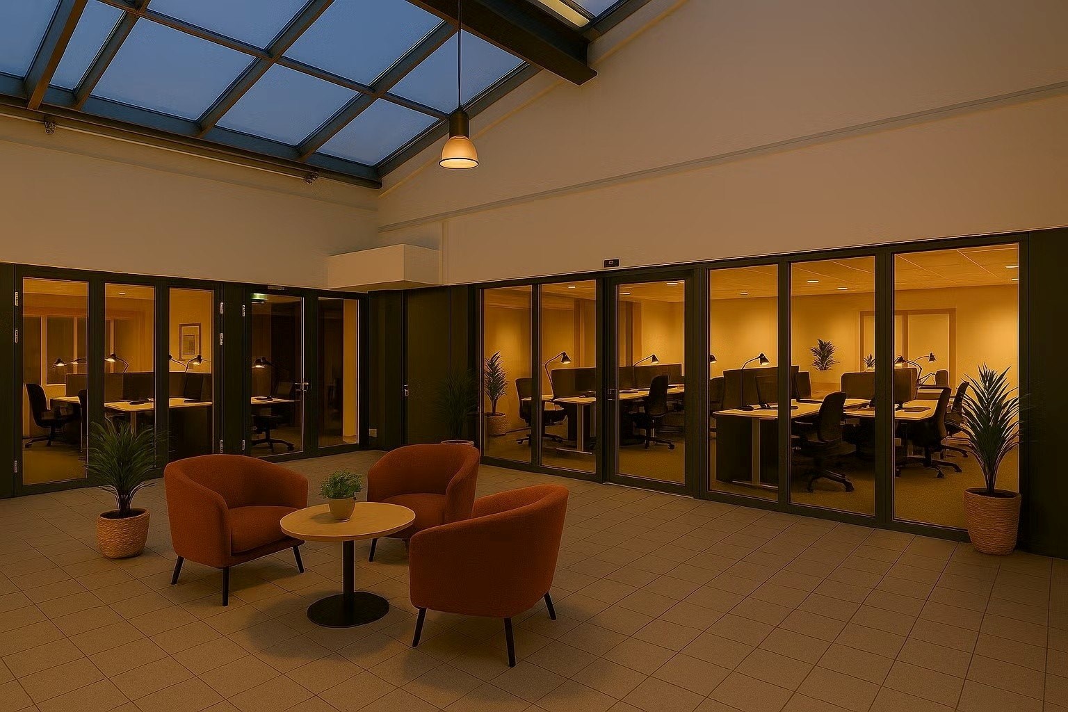 Praktisk planløsning med god intern flyt