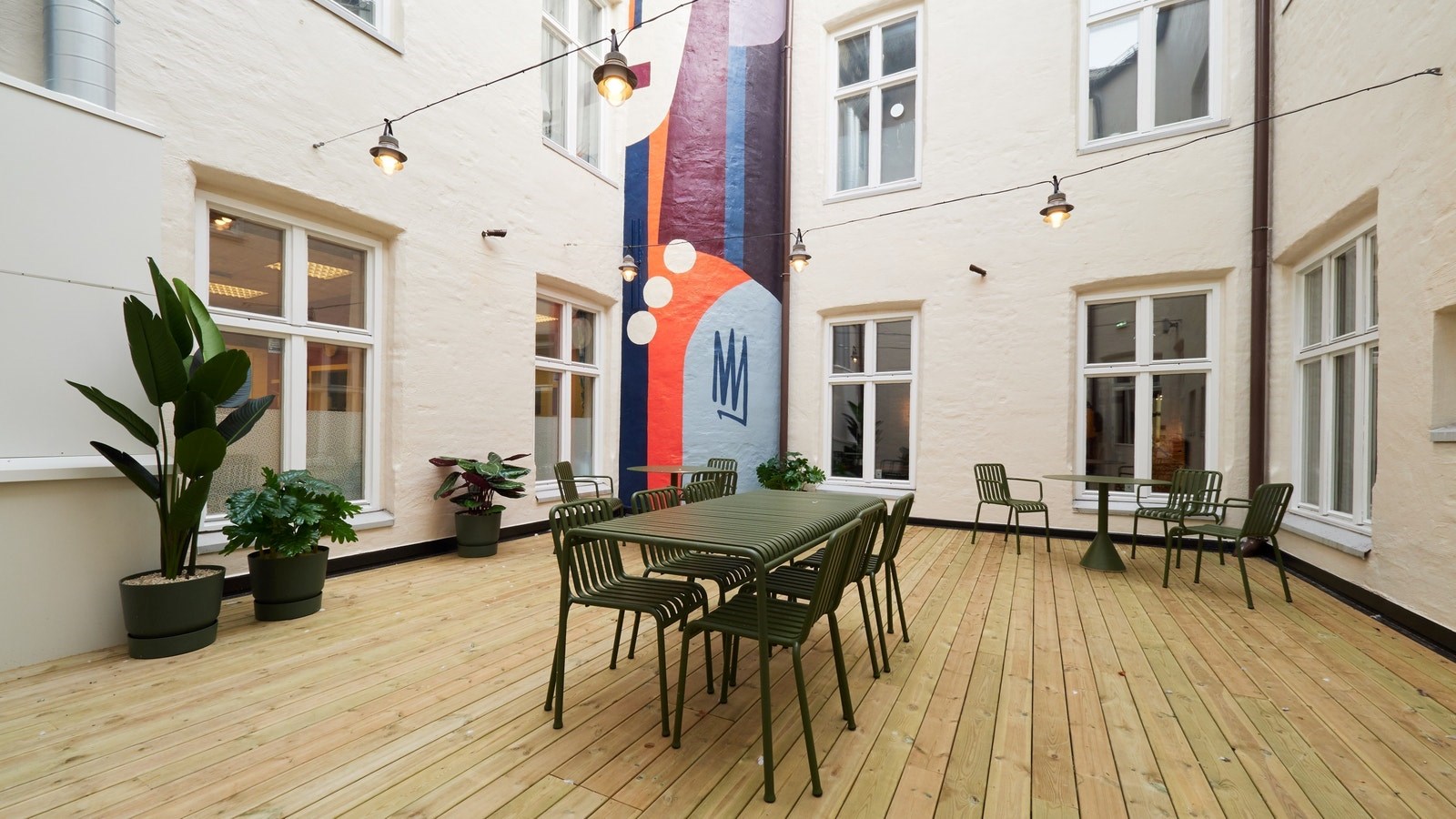 Thon Flex sitt private uteområde